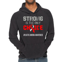 Aplastic Anemia Survivor Choose Anemic Warrior Vintage Hoodie | Artistshot