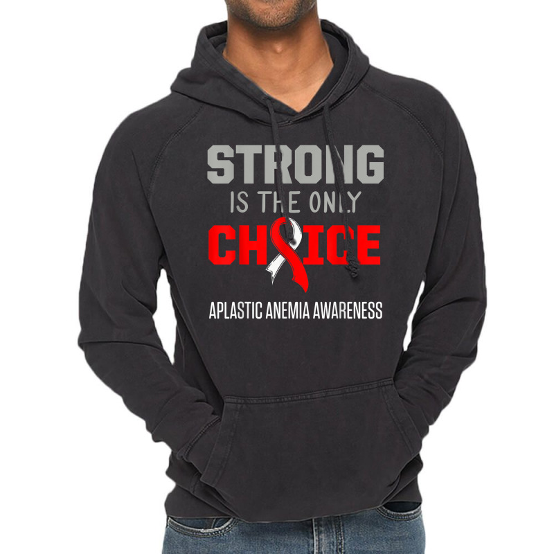 Aplastic Anemia Survivor Choose Anemic Warrior Vintage Hoodie by Market | Artistshot