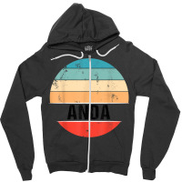 Anda China City Trip Zipper Hoodie | Artistshot