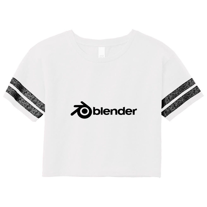 Blender Scorecard Crop Tee by cm-arts | Artistshot