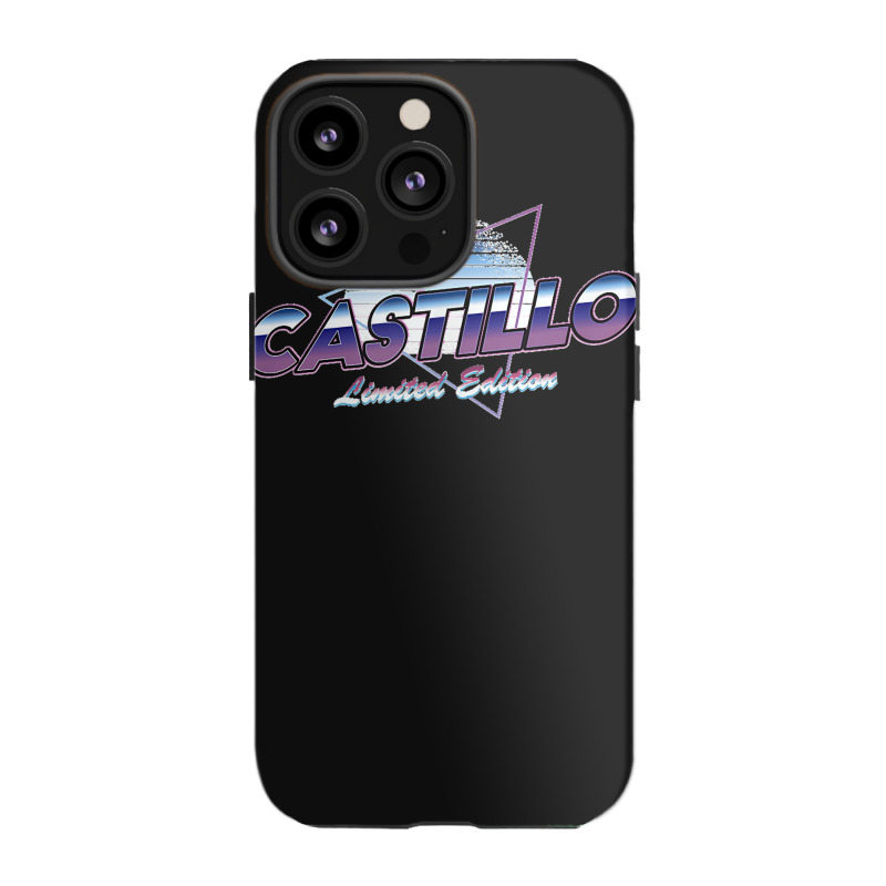 Castillo Name Shirt Aesthetic Vaporwave 80s 90s Surname T Shirt Iphone 13 Pro Case | Artistshot