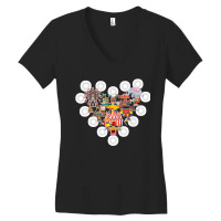 Circus Love Heart Ringmaster Party Circus T Shirt Women's V-neck T-shirt | Artistshot