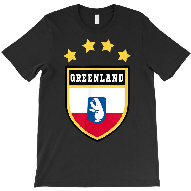 Greenland T Shirt Coat Of Arms Tee Flag Souvenir Nuuk T-shirt | Artistshot