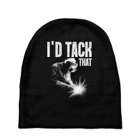 Best Welding Art Men Women Tack Welder Ironworkers Pipeliner T Shirt Baby Beanies | Artistshot