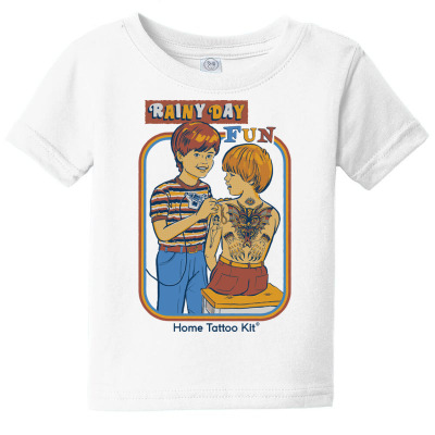 Rainy Day Fun, The Rainy Day Fun, Rainy Day Fun Art, Rainy Day Fun Vin Baby Tee Designed By Shoputhuer