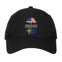 Asturias American Flag Family Reunion Long Sleeve Adjustable Cap | Artistshot