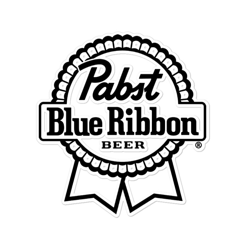 Pabst Blue Ribbon Beer Sticker By Gelica Hits - Artistshot