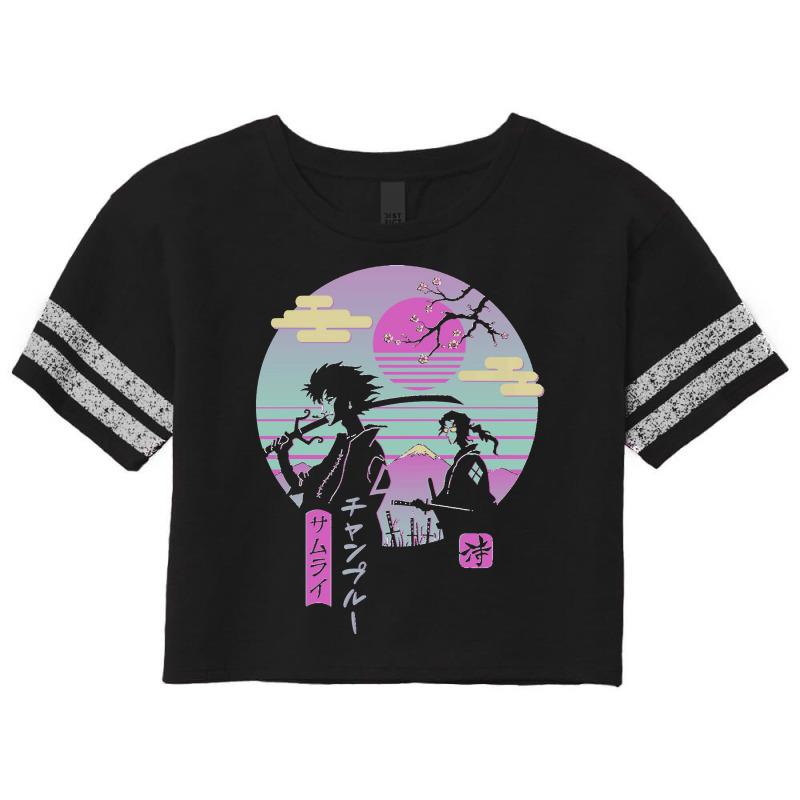 Samurai Champloo Scorecard Crop Tee by cm-arts | Artistshot