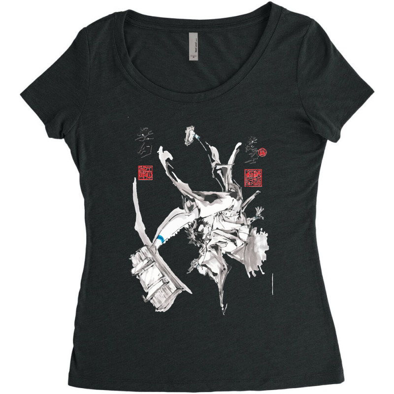 Samurai Champloo Mugen Classic Women's Triblend Scoop T-shirt by cm-arts | Artistshot