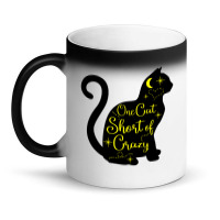 One Cat Short Of Crazy Magic Mug | Artistshot