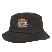 Halloween Cat Halloween Costume T  Shirt Halloween Cat Halloween Costu Bucket Hat | Artistshot