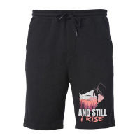 And I Still Rise Rock Climber Boulderer Bouldering Fleece Short | Artistshot