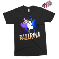 Ballet Dancer Dance Girl Ballerina Space Retro Ballerina Exclusive T-shirt | Artistshot