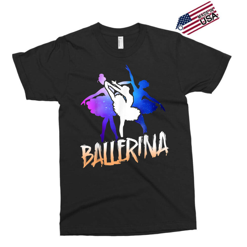 Ballet Dancer Dance Girl Ballerina Space Retro Ballerina Exclusive T-shirt by Newshirt | Artistshot