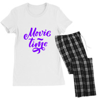 Movie Time, Movie Time Women's Pajamas Set | Artistshot