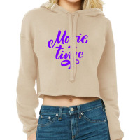 Movie Time, Movie Time Cropped Hoodie | Artistshot