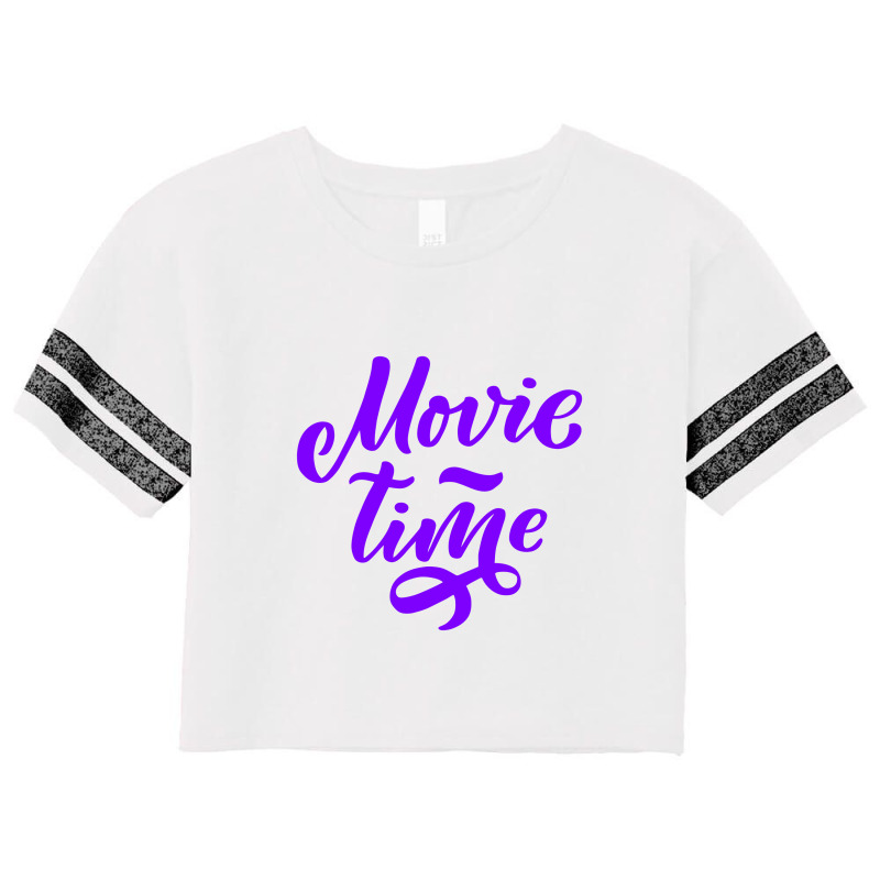 Movie Time, Movie Time Scorecard Crop Tee by mitubabypodcast | Artistshot