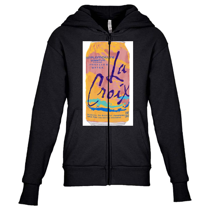 Pamplemousse La Croix Youth Zipper Hoodie by Ruggerioitf | Artistshot