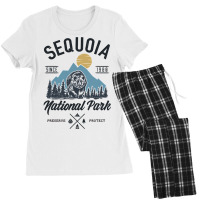 Sequoia National Park Novelty Hiking Camping Women's Pajamas Set | Artistshot