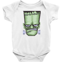 Scary Frankenstein Halloween Baby Bodysuit | Artistshot