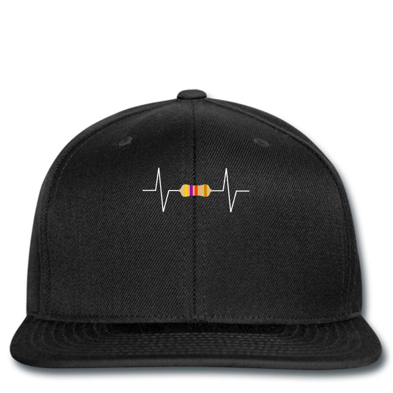 Electronic Resistor Resistance Heartbeat Engineer Printed hat by NorikoKanemura | Artistshot