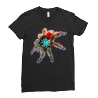 Tarantula Colorful Spider Antilles Pinktoes Ladies Fitted T-shirt | Artistshot