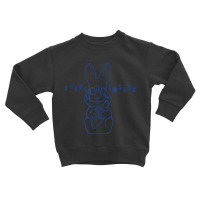 I Feel Hollow Inside   Quirky Nihilist Easter Candy Apparel Toddler Sweatshirt | Artistshot