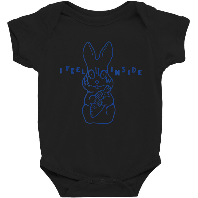 I Feel Hollow Inside   Quirky Nihilist Easter Candy Apparel Baby Bodysuit by cm-arts | Artistshot