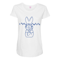 I Feel Hollow Inside   Quirky Nihilist Easter Candy Apparel Maternity Scoop Neck T-shirt | Artistshot