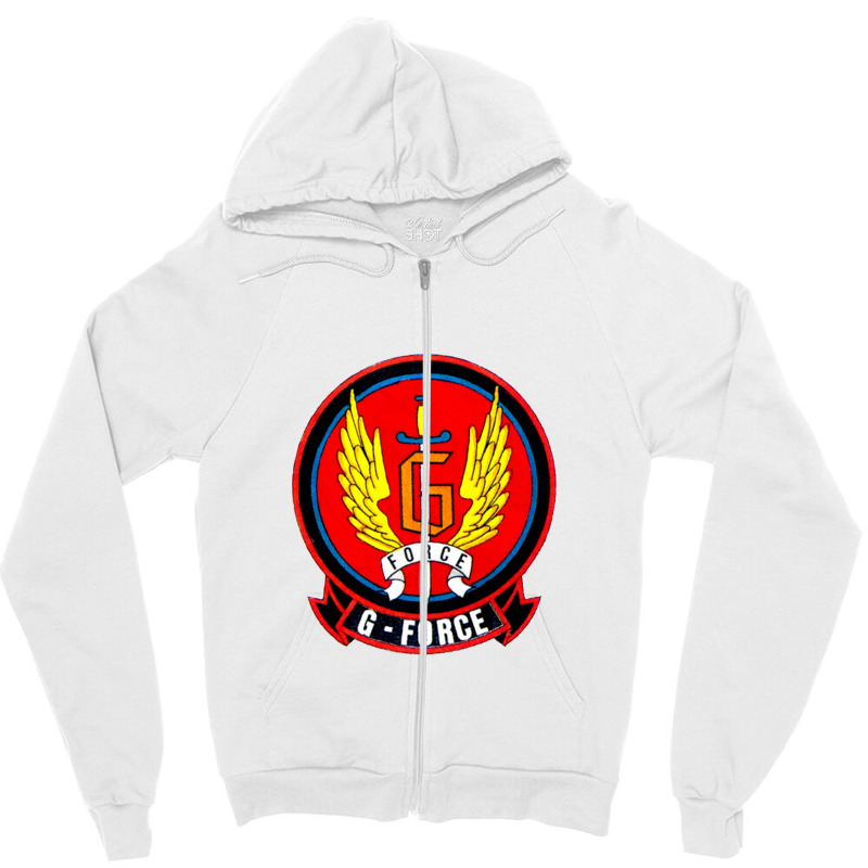 Custom Godzilla G Force Zipper Hoodie By Yashshetye - Artistshot