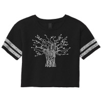 Electronics Technician Binary Tree - Electrical Engineer Scorecard Crop Tee | Artistshot