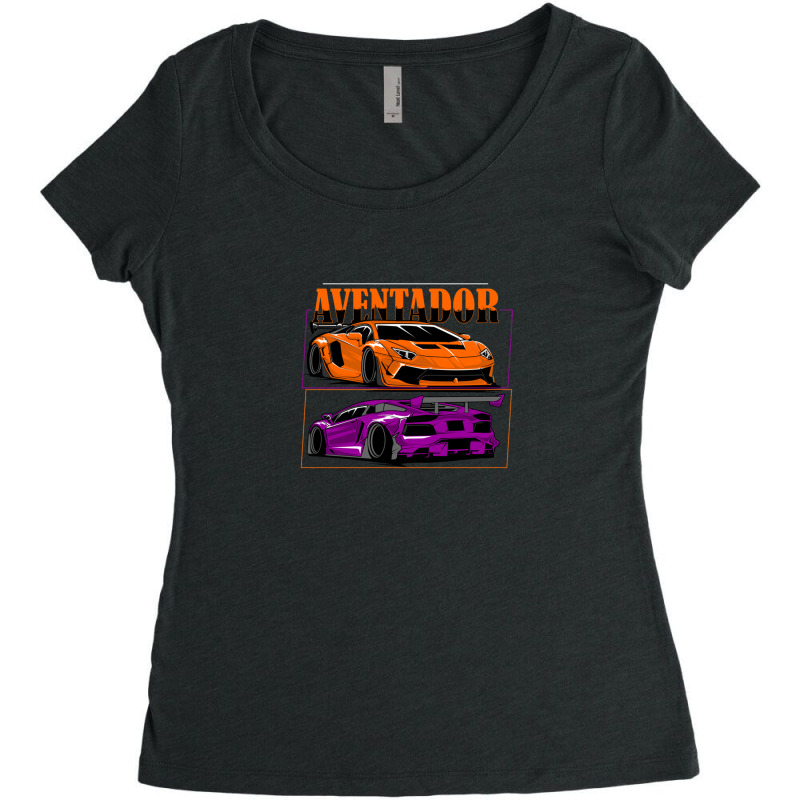 Super Car Tshirt Women's Triblend Scoop T-shirt | Artistshot