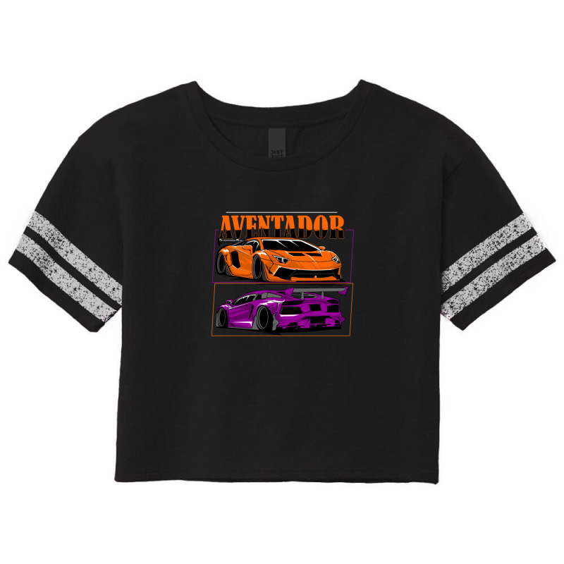 Super Car Tshirt Scorecard Crop Tee | Artistshot