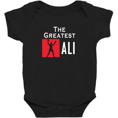 The Greatest Ali Baby Bodysuit Designed By Designby21