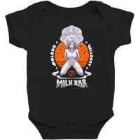 Korova Milkbar, Korova Milkbar Vintage, Korova Milkbar Art, Korova Mil Baby Bodysuit | Artistshot