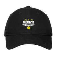 Great Dane T Shirt Only My Great Dane Understands Me Adjustable Cap | Artistshot