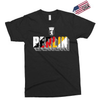 Berlin Typography Germany Flag Berlin Bear Symbol Exclusive T-shirt | Artistshot