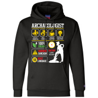 Archaeologist - Archaeology Archeologist Archeology Champion Hoodie | Artistshot