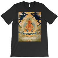 The Bodhisattva Of Limitless Life Thangka, The Bodhisattva, Limitless, T-shirt | Artistshot