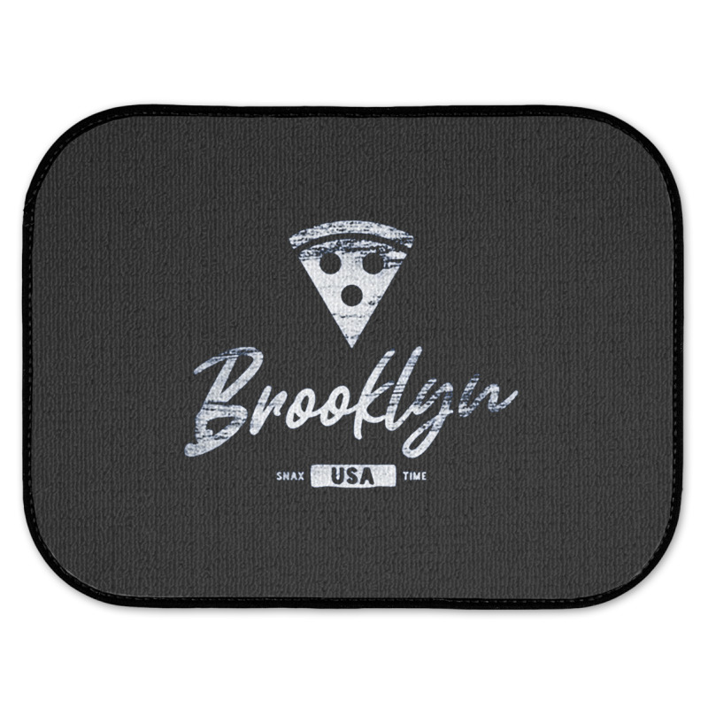 Brooklyn, New York Pizza, The Brooklyn, Brooklyn Art, Brooklyn Vintage Rear Car Mat | Artistshot