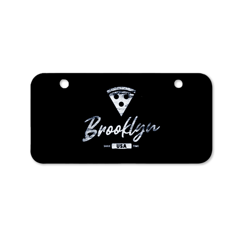 Brooklyn, New York Pizza, The Brooklyn, Brooklyn Art, Brooklyn Vintage Bicycle License Plate | Artistshot