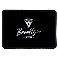 Brooklyn, New York Pizza, The Brooklyn, Brooklyn Art, Brooklyn Vintage Rectangle Patch | Artistshot