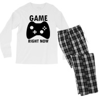 Game Right Now Men's Long Sleeve Pajama Set | Artistshot