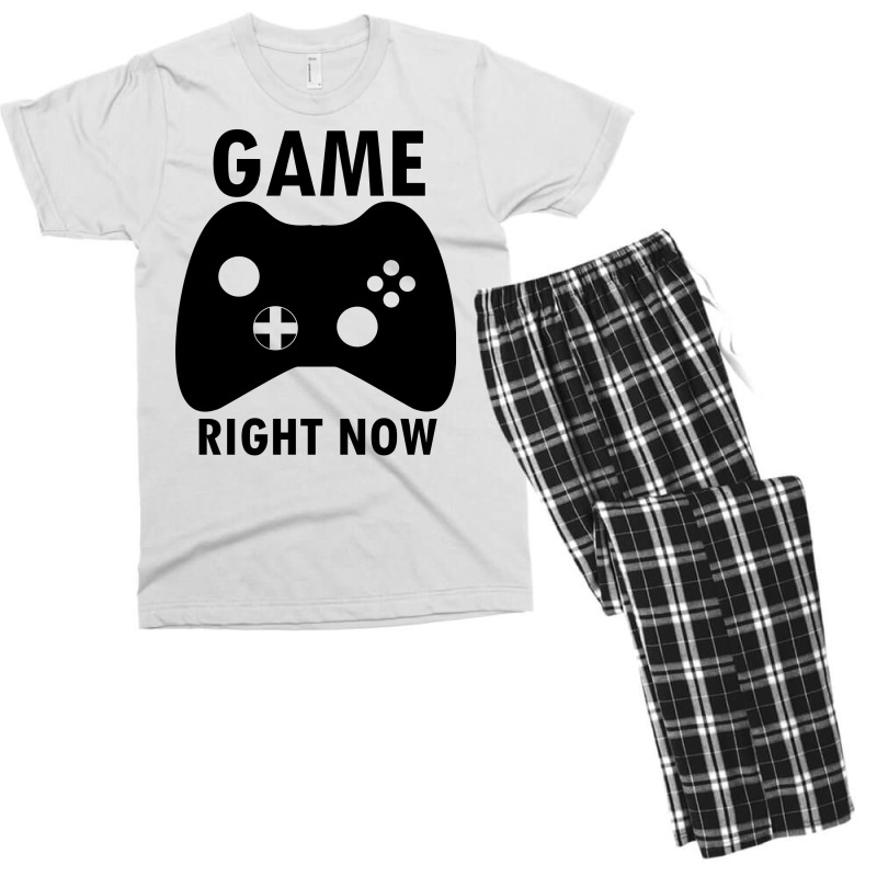 Game Right Now Men's T-shirt Pajama Set by cogentprint | Artistshot