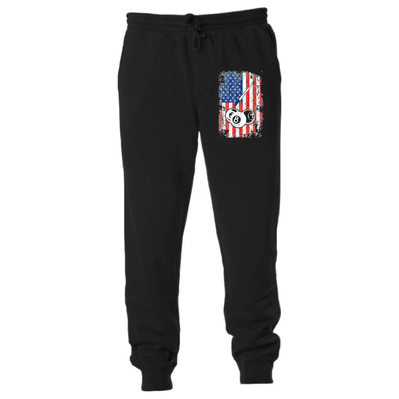 Billiards American Flag Cue Pool Balls Billiard Player Gift Unisex Jogger | Artistshot