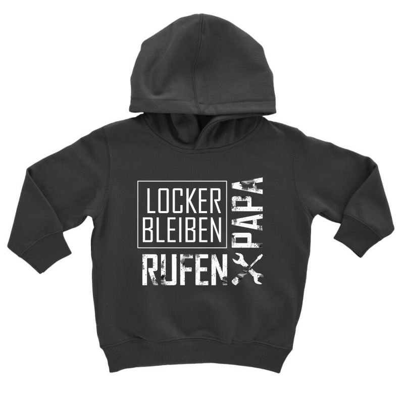 Locker Bleiben Toddler Hoodie by zackky | Artistshot