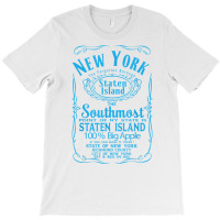 New York City Staten Island Usa United States T Shirt T-shirt | Artistshot