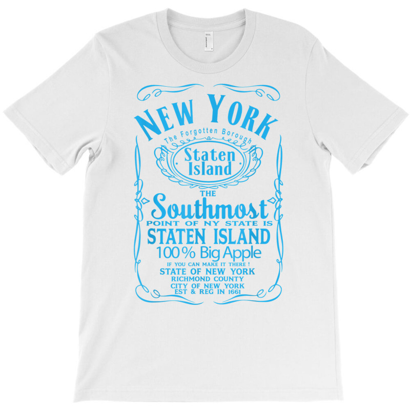 New York City Staten Island Usa United States T Shirt T-Shirt by cm-arts | Artistshot