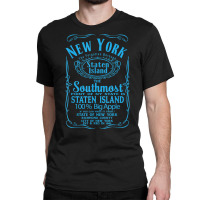 New York City Staten Island Usa United States T Shirt Classic T-shirt | Artistshot