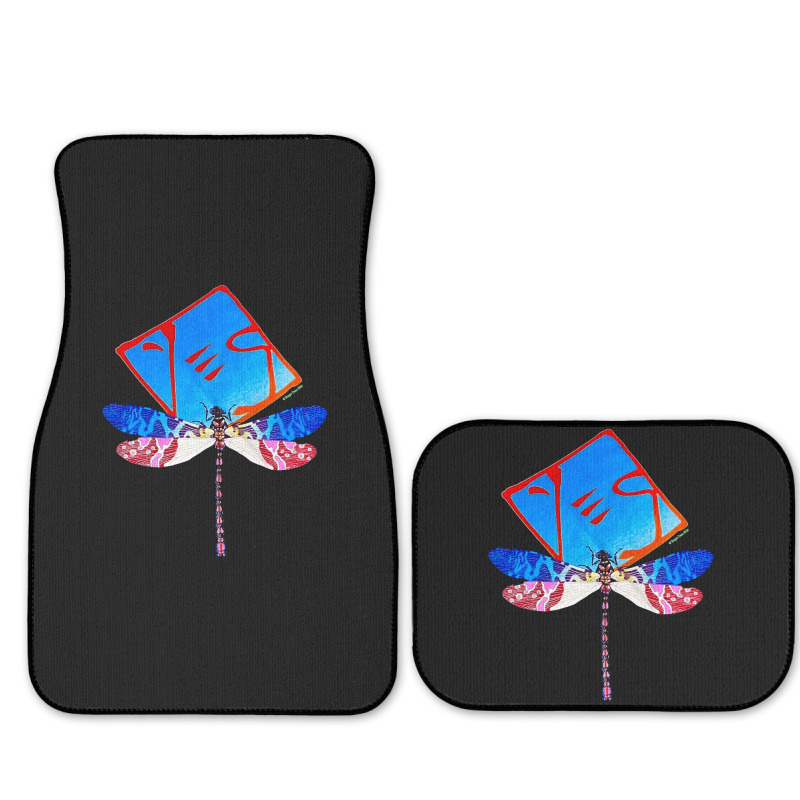 Yes Masterworks Dragonfly, Yes Masterworks Dragonfly Vintage, Yes Mast Full Set Car Mats | Artistshot